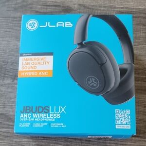 JLab JBuds Lux ANC Wireless Over-Ear Headphones - Black